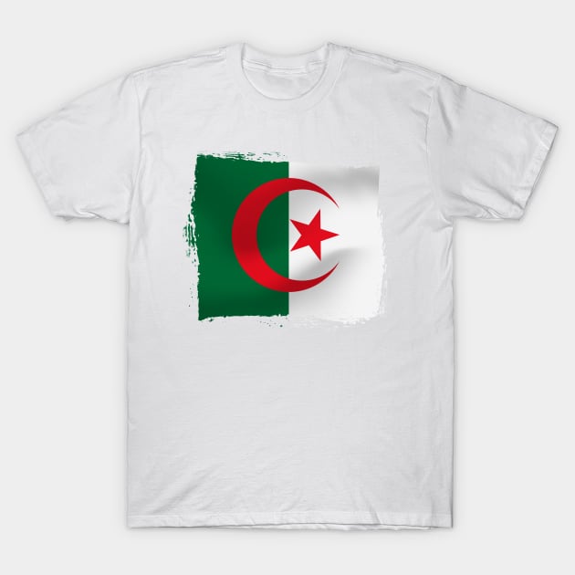 Algeria flag T-Shirt by SASTRAVILA